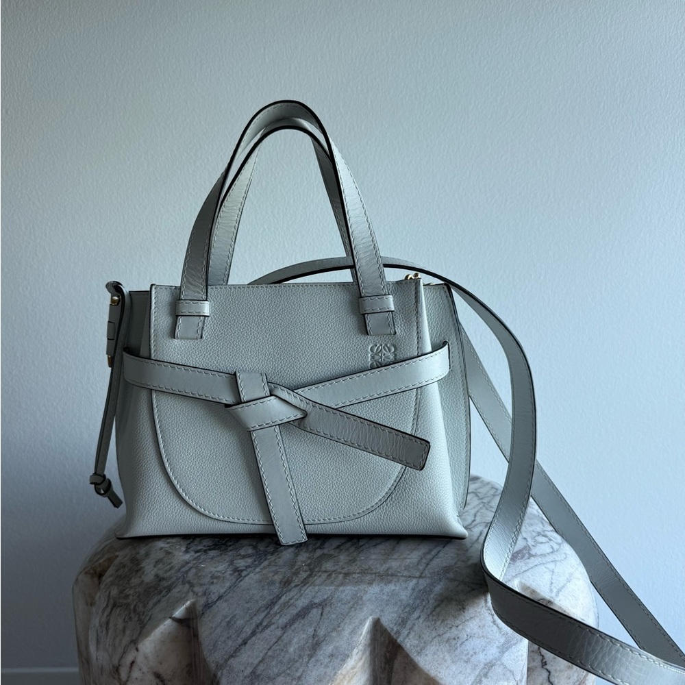 Loewe Mini Gate Leather Tote